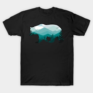 Mountain Bear ANIMAL-6 T-Shirt